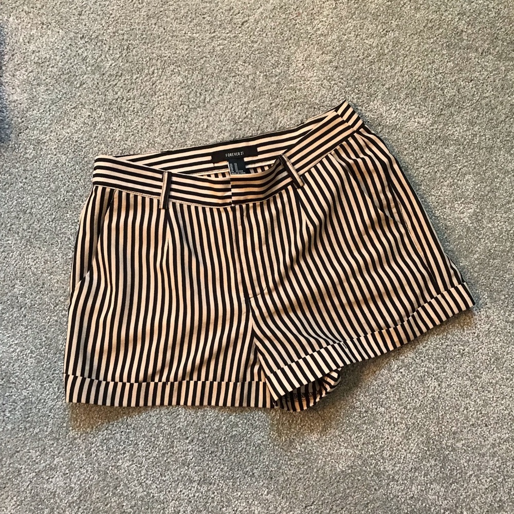 Forever 21 Stripe Shorts Size XS